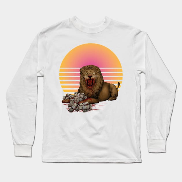 The Lion's Share Long Sleeve T-Shirt by Unboxed Mind of J.A.Y LLC 